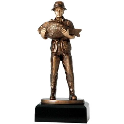 Cast figurine - angler RFXR1759/BR