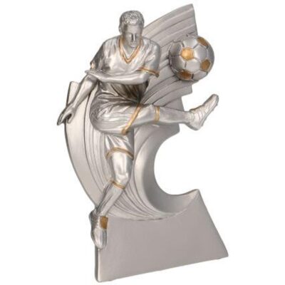 Cast figurine - soccer