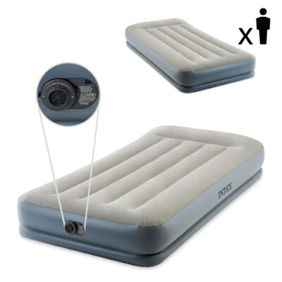 Single Air Mattress 191x99 cm with Pump INTEX 64116ND