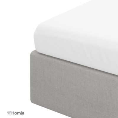 White satin sheet | DANIELLE | 160X200CM | AW23 916308