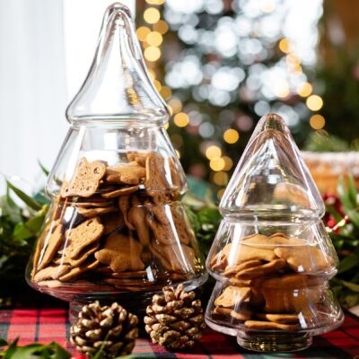 Рождественская елка | TINSEL | стекло | 26x16 см | 950357