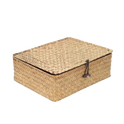 Шкатулка | TALULAH | плетеная натуральная | 25x20x8 см | ALL 994740