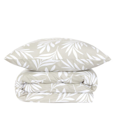 Bedding | THEOS | microfibre green with branches | 200x220 cm | SS23 843315