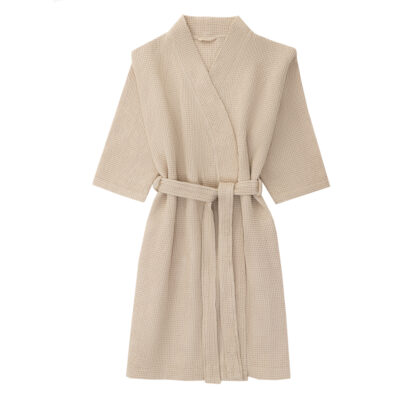 Халат | VAFFEL | бежевый | L/XL | SS23 846033
