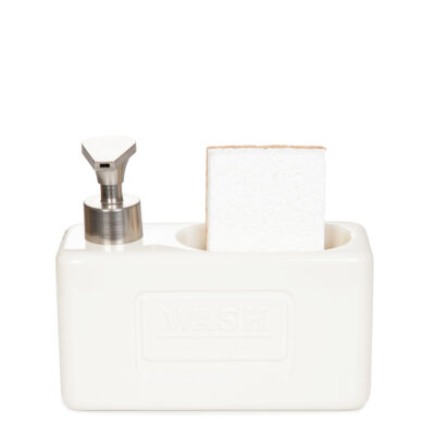 Dispenser | JASAI | cream with sponge | 18x16 cm | ALL 848273