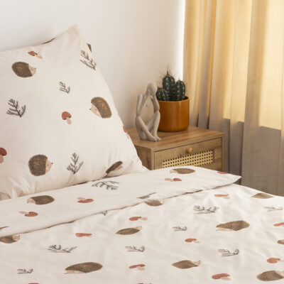 Bedding | HERRISON | hedgehog microfibre | 140x200 cm + 1x 70x80 cm | AW23 854014