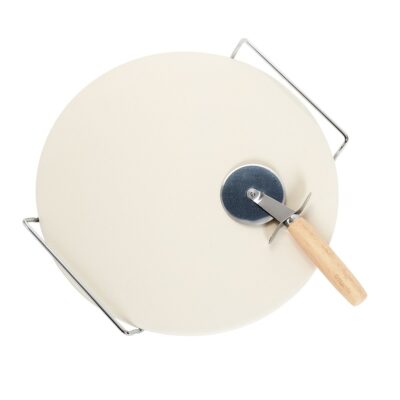 RINGO | камень для пиццы с ножом | 30 см | ALL 854205