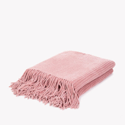 Blanket | CHENILLE | chenille pink | 130x170 cm | 856032