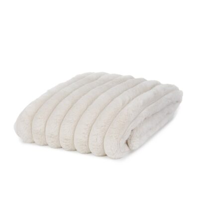 Blanket |MAFA | imitation rabbit fur blanket beige | 150x200 cm | 856186