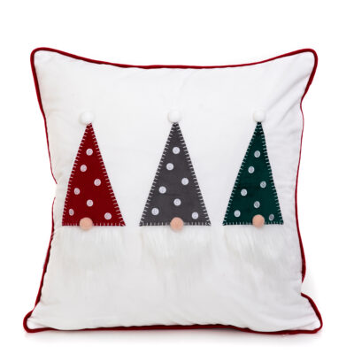 Pillowcase | MALAM | white with dwarves | 45x45 cm | 864921