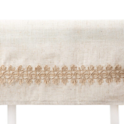 Tablecloth | LINTILO | with jute appliqué | 130x180 cm | 868165