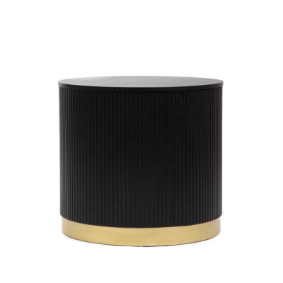 Кофейный столик | TABI | черный матовый | 40x36 см | 869193