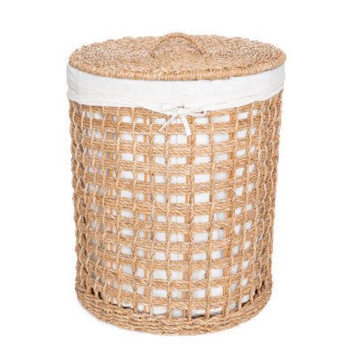 Storage basket | DENAHI | round with lining | 40x47 cm | 873961