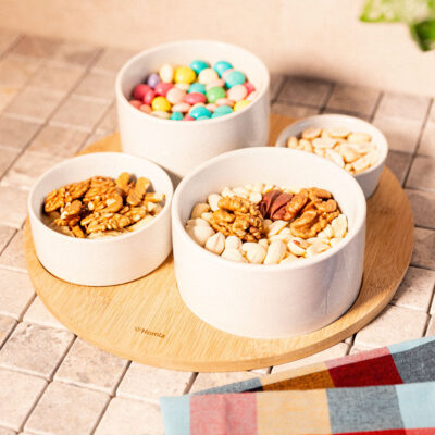 Set | YIFAN | white, serving bowls 5 el. | 33 cm | 874524