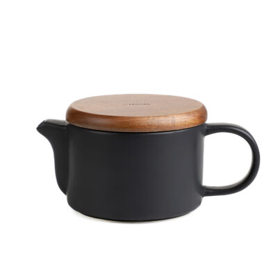 Jug | TALOSA | with acacia lid black | 0,6l | 875583