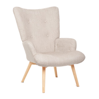 Armchair | MOSS POP | in fabric beige | 72x73x96cm | 882796