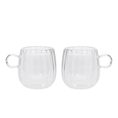 Set of glasses | CEMBRA GROOVE | double-walled and 2 pieces | 0.25 | 888149