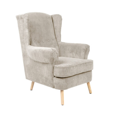 FOSSBY FASO | вельвет бежевый | 86x85x108 см | 893952