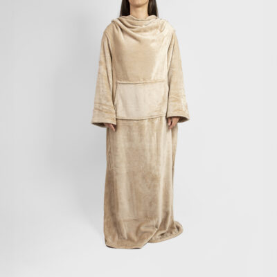 TV blanket | SCALES | with sleeves beige | 45x45 cm | 898414