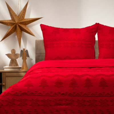 Bedding | MARIAH | with festive pattern | 160x200 cm | 700064