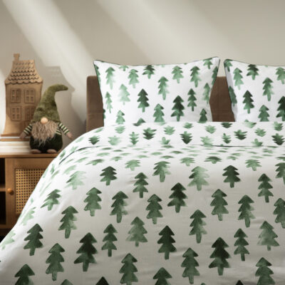 Bedding | PINNO | in Christmas trees | 140x200 cm + 1*70x80 cm | 700439