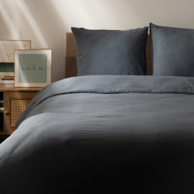 Bedding | MAISY | microfibre grey | 140x200 + 2*50x60 cm | 701931