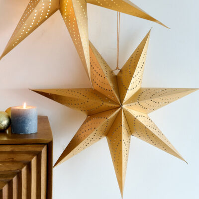 Star | GALLA | openwork gold with led | 60 cm | 705021