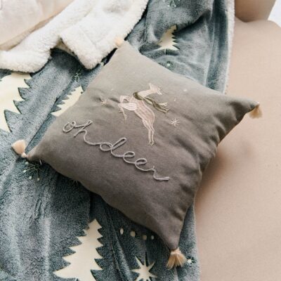 Pillowcase | ALBIERO | with deer | 45x45 cm | 709180