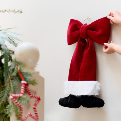 Галстук-бабочка | BOWE | красный большой | 38 x 62 см | 711053