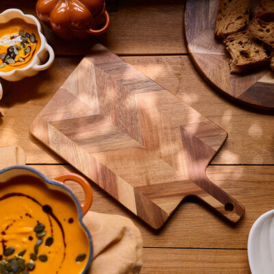 Board | NEVADO | rectangular herringbone | 37.5x20 cm | 718328