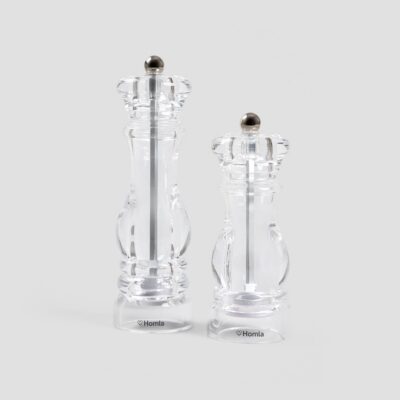 Set of mills | HALLAIS | 2 pcs, acrylic | 20cm and 16cm | 729720