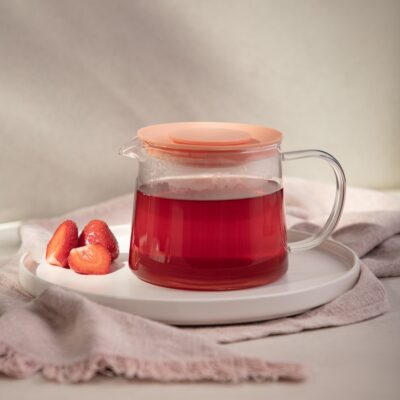 Jug | MILBO | with brewer and peach lid | 1 l | 746406