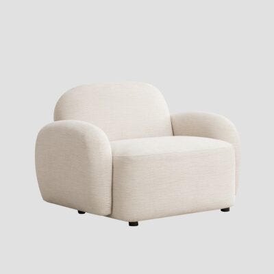 Armchair | HELMI | ecru | 108x87x73 cm | 746642