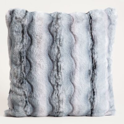Pillowcase | PERTH | imitation fur blue | 45x45 cm | 749957