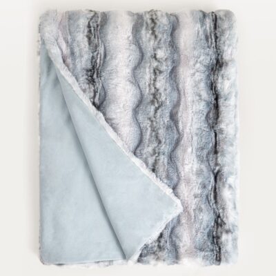 Blanket | PERTH | imitation fur blue | 150x200 CM | 749971