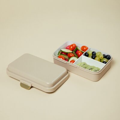 Ланч-бокс | TORRONE | kwadratowy beżowy | 20,5x12,5 см | 750137