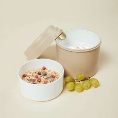 Ланч-бокс | TORRONE | okrągły beżowy | 13x11,5 см | 750144