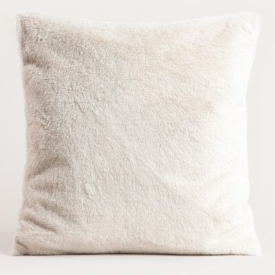 Pillowcase | NEW CLUMSY | imitation rabbit fur beige | 45x45 cm | 750601