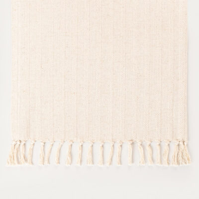 Бегунок | PANSY | с кисточками цвета экрю | 40x160 см | 750960