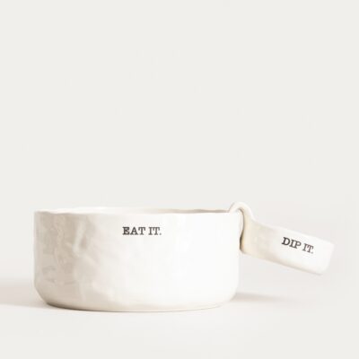 Сервировочное блюдо | MINK | с местом для макания | 17 см | 753718