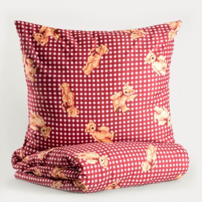 Bedding | NALLAR | microfibre in teddy bears | 160x200 + 2*70x80 cm | 759024