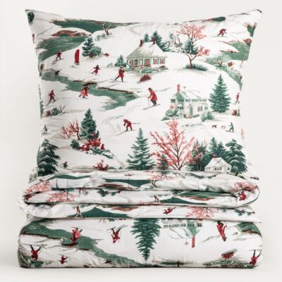 Bedding | CORTINA | cotton in festive pattern | 220x200 + 2*70x80 cm | 759123