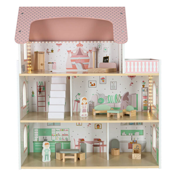 Domek-dla-lalek-drewniany-LULILO-Peonio-70cm-LED-roz-176201 Domek-dla-lalek-drewniany-LULILO-Peonio-70cm-LED-roz-176201