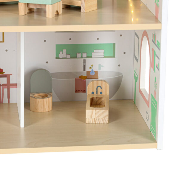 Domek-dla-lalek-drewniany-LULILO-Peonio-70cm-LED-roz-176209 Domek-dla-lalek-drewniany-LULILO-Peonio-70cm-LED-roz-176209