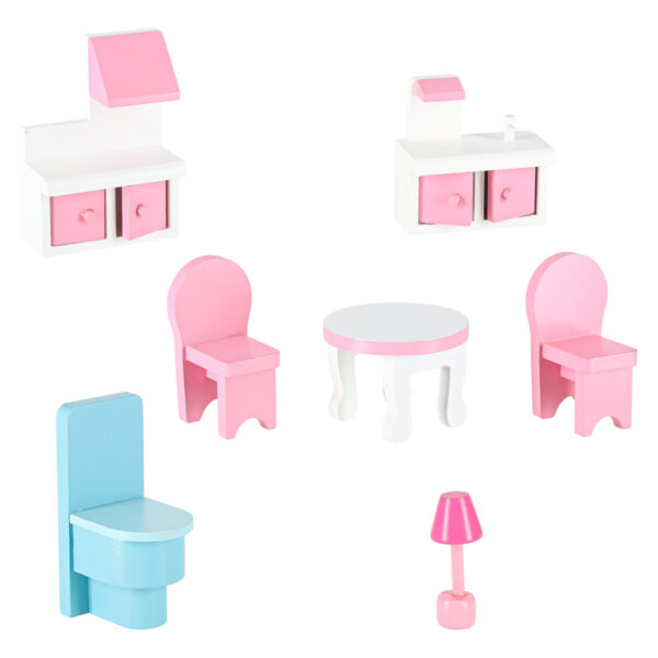 Domek-dla-lalek-drewniany-Lulilo-Gardeno-z-ogrodkiem-mebelki-70cm-rozowy-LED-176189 Domek-dla-lalek-drewniany-Lulilo-Gardeno-z-ogrodkiem-mebelki-70cm-rozowy-LED-176189