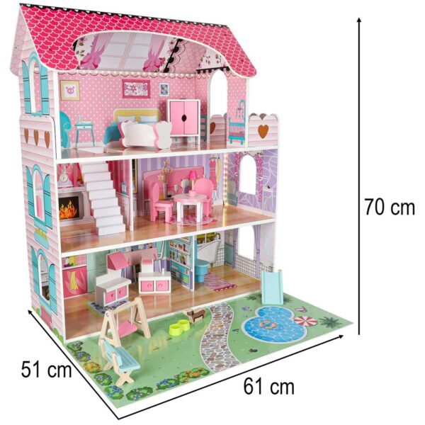 Domek-dla-lalek-drewniany-Lulilo-Gardeno-z-ogrodkiem-mebelki-70cm-rozowy-LED-176198 Domek-dla-lalek-drewniany-Lulilo-Gardeno-z-ogrodkiem-mebelki-70cm-rozowy-LED-176198