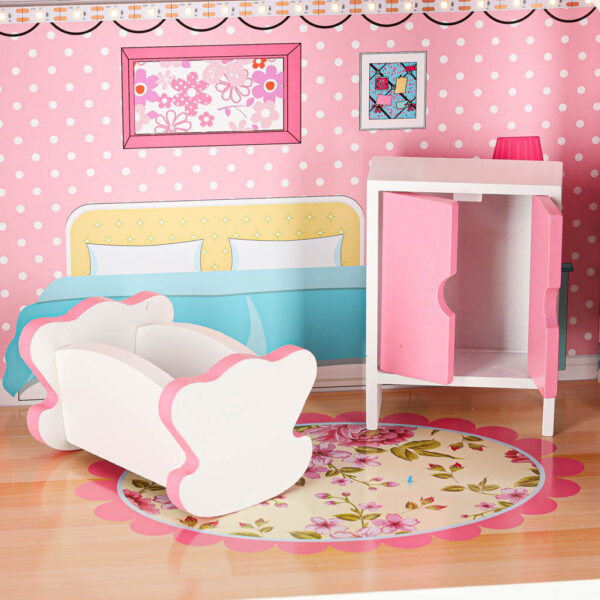 Domek-dla-lalek-drewniany-MDF-mebelki-70cm-rozowy-LED-176479 Domek-dla-lalek-drewniany-MDF-mebelki-70cm-rozowy-LED-176479