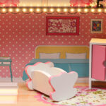 Domek-dla-lalek-drewniany-MDF-mebelki-70cm-rozowy-LED-176482