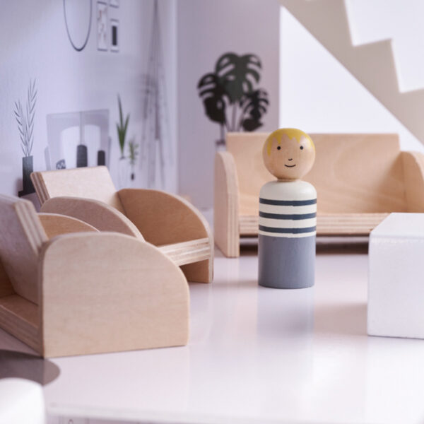 Domek-dla-lalek-drewniany-mebelki-80cm-bialy-szary-166641 Domek-dla-lalek-drewniany-mebelki-80cm-bialy-szary-166641