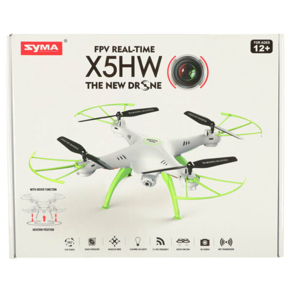 Dron-RC-Syma-X5HW-2-4GHz-Kamera-Wi-Fi-bialy-137259 Dron-RC-Syma-X5HW-2-4GHz-Kamera-Wi-Fi-bialy-137259